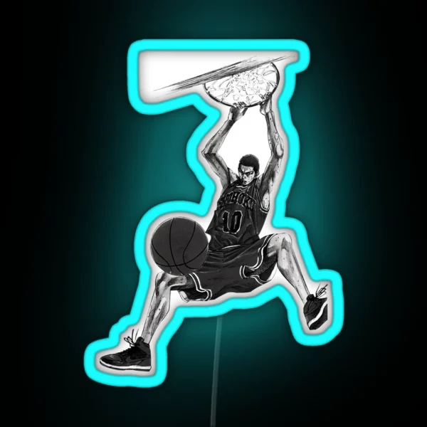 Led Slam Dunk RGB Neon Sign