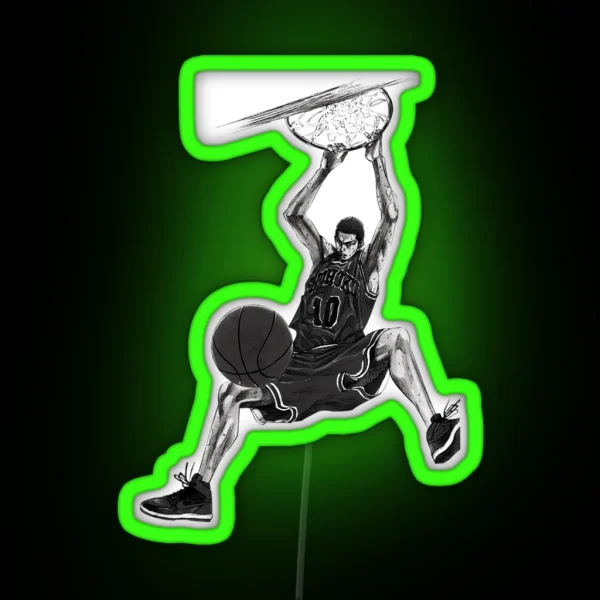 Led Slam Dunk RGB Neon Sign
