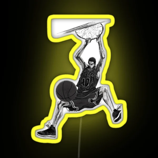 Led Slam Dunk RGB Neon Sign