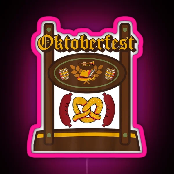 Lederhosen Halloween Led RGB Neon Sign