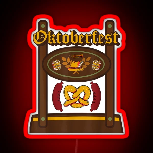 Lederhosen Halloween Led RGB Neon Sign