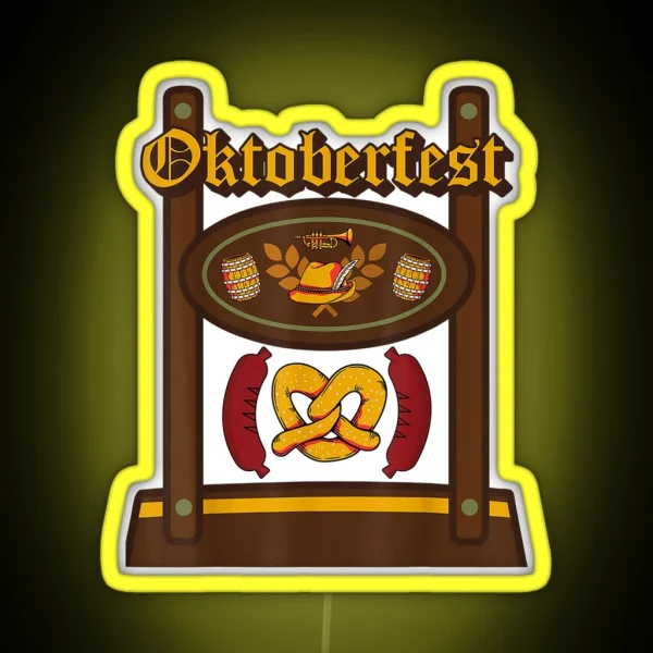 Lederhosen Halloween Led RGB Neon Sign