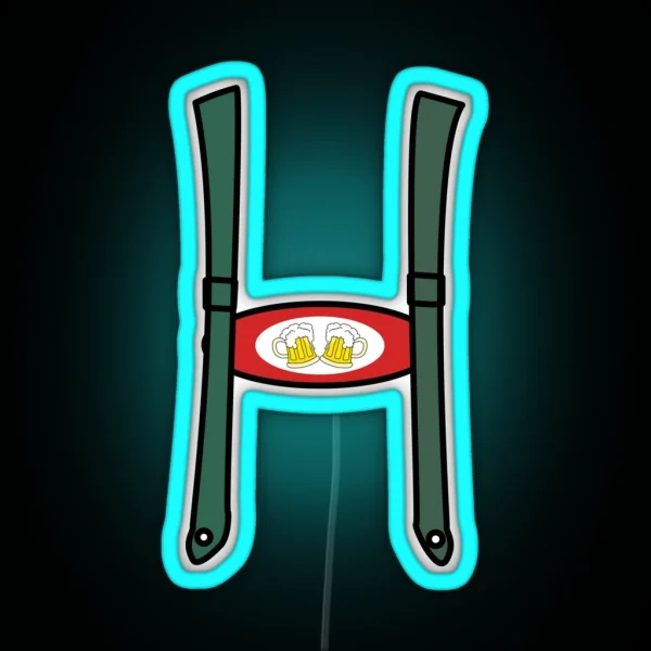 Lederhosen Led RGB Neon Sign