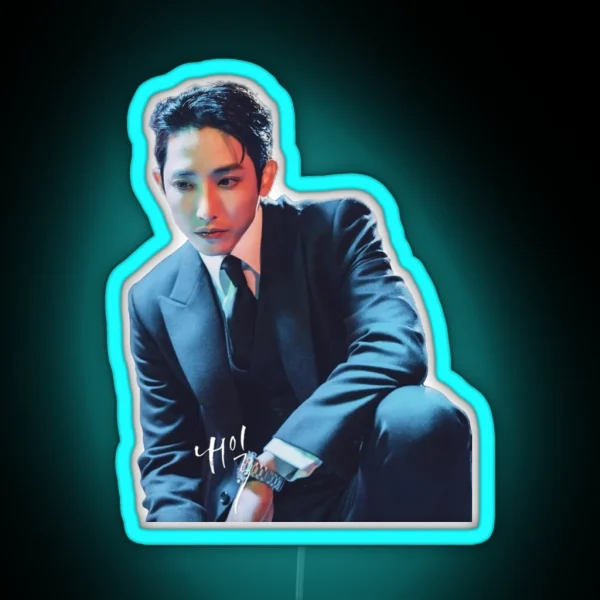 Lee Soo Hyuk As Park Joong Gil Tomorrow Kdrama RGB Neon Sign