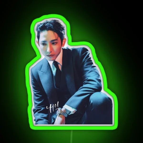 Lee Soo Hyuk As Park Joong Gil Tomorrow Kdrama RGB Neon Sign