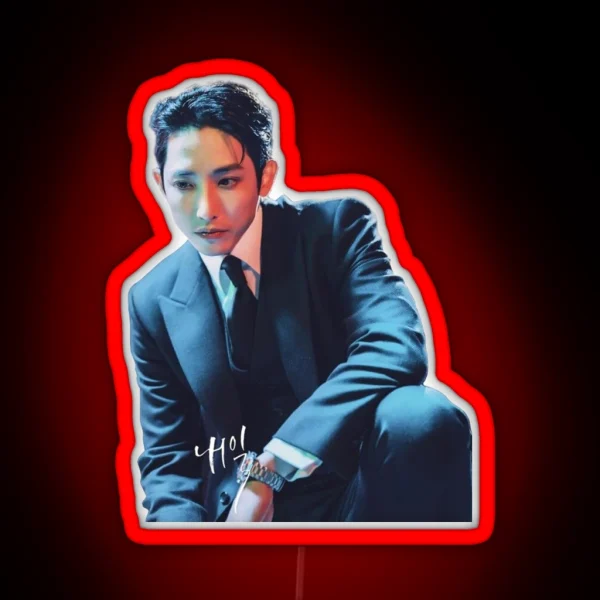 Lee Soo Hyuk As Park Joong Gil Tomorrow Kdrama RGB Neon Sign