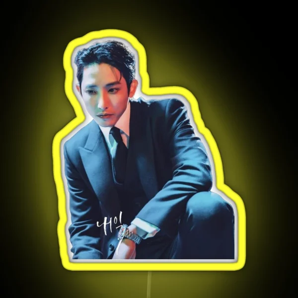 Lee Soo Hyuk As Park Joong Gil Tomorrow Kdrama RGB Neon Sign