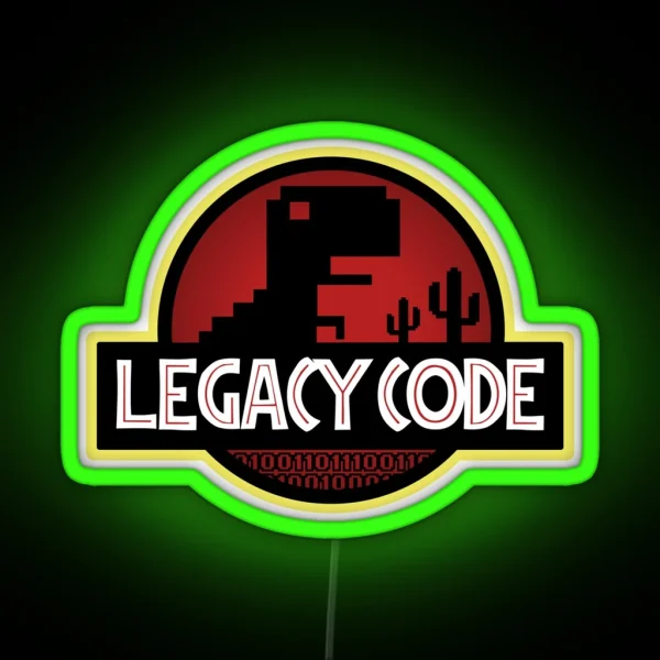 Legacy Code RGB Neon Sign