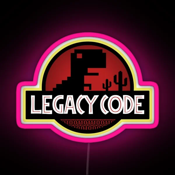 Legacy Code RGB Neon Sign