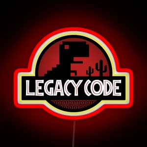 Legacy Code RGB Neon Sign