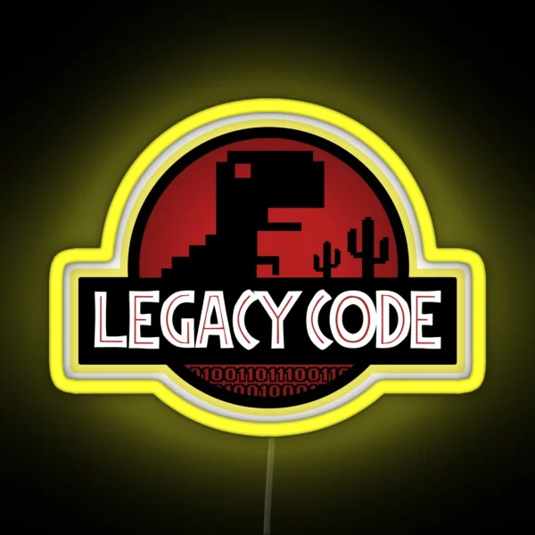 Legacy Code RGB Neon Sign