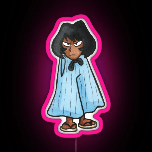 Leggy Goemon Traditionally Colored RGB Neon Sign