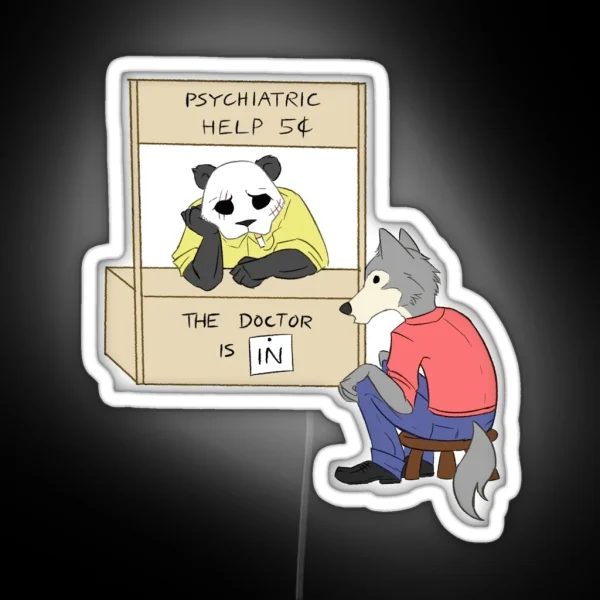 Legosi Gets Psychiatric Help RGB Neon Sign