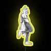 vibrant neon sign with RGB yellow lighting - LeGOSI neon sign