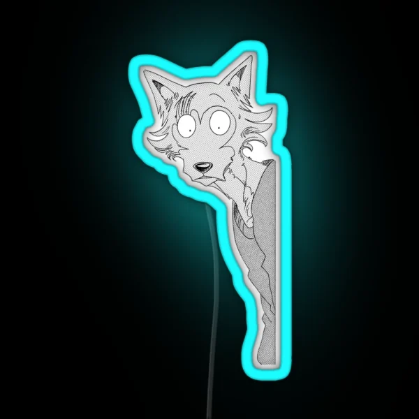 Legosi Surprised RGB Neon Sign