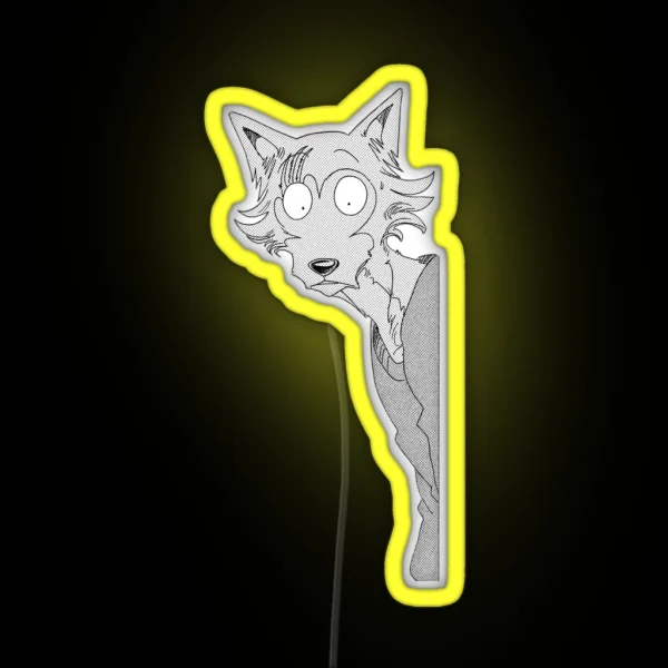 Legosi Surprised RGB Neon Sign