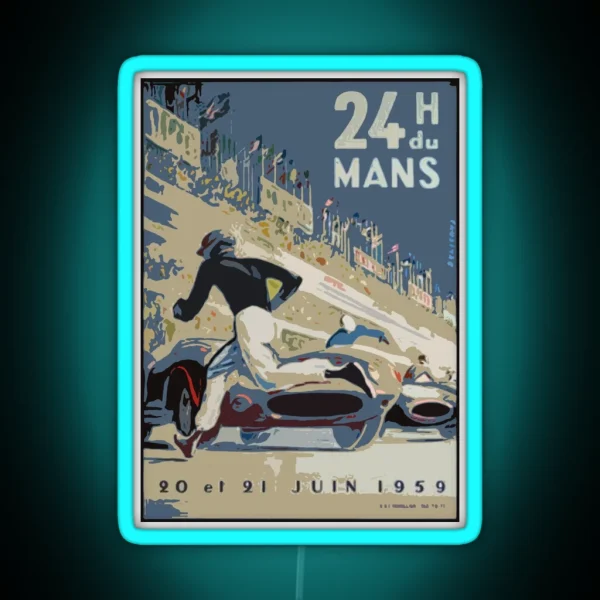 Lemans 59 RGB Neon Sign