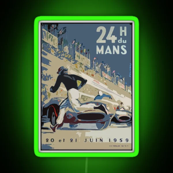 Lemans 59 RGB Neon Sign