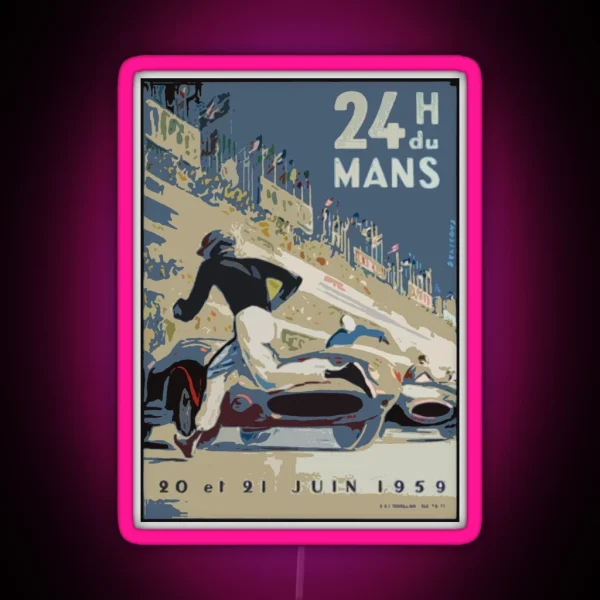 Lemans 59 RGB Neon Sign