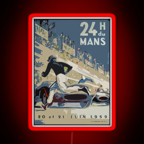 Lemans 59 RGB Neon Sign