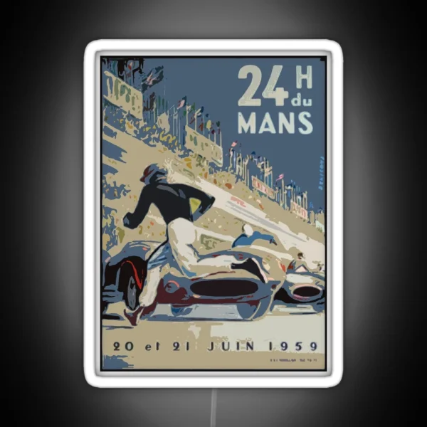 Lemans 59 RGB Neon Sign