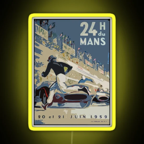 Lemans 59 RGB Neon Sign