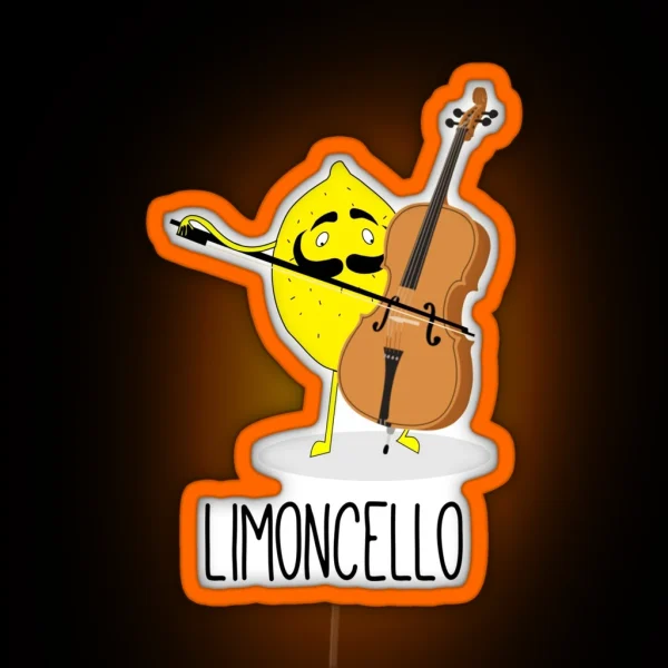 Lemon Cello Make Limoncello RGB Neon Sign