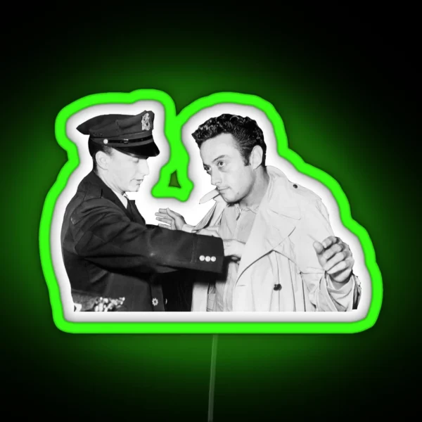 Lenny Bruce Arrest RGB Neon Sign