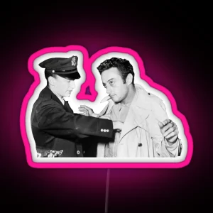 Lenny Bruce Arrest RGB Neon Sign