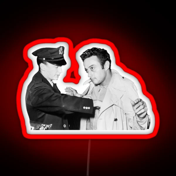 Lenny Bruce Arrest RGB Neon Sign
