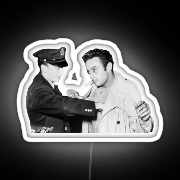 Lenny Bruce Arrest RGB Neon Sign