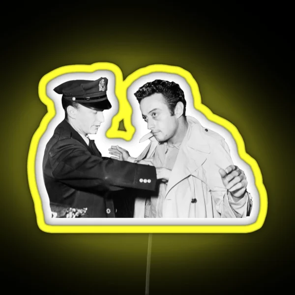 Lenny Bruce Arrest RGB Neon Sign