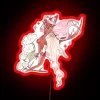 RGB Neon Sign with Lentekriebels theme - Colorful and vibrant design.