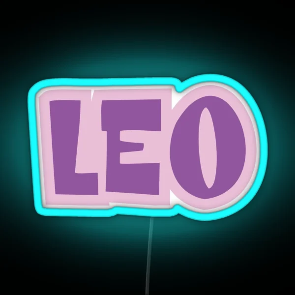 Leo Bratz RGB Neon Sign