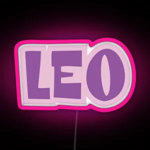 Leo Bratz RGB Neon Sign