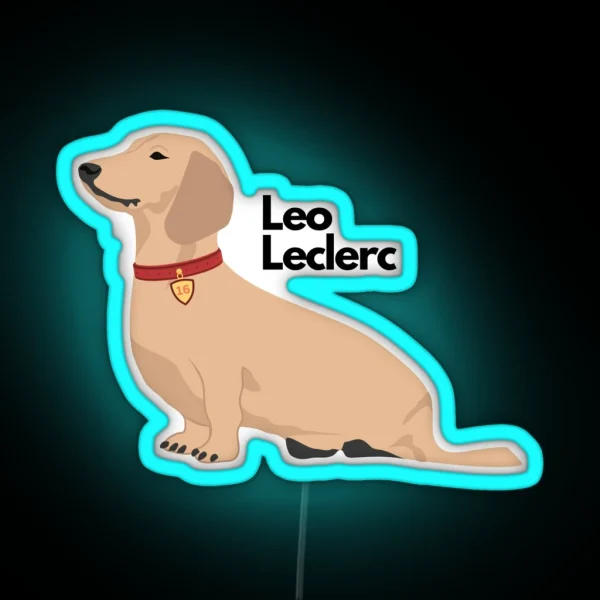 Leo Leclerc Led RGB Neon Sign