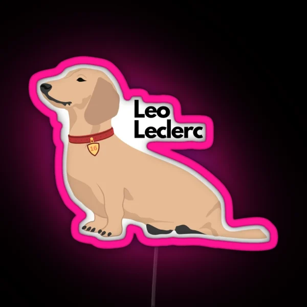 Leo Leclerc Led RGB Neon Sign