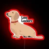 RGB LED Neon Sign by Leo Leclerc - Red Model 31038