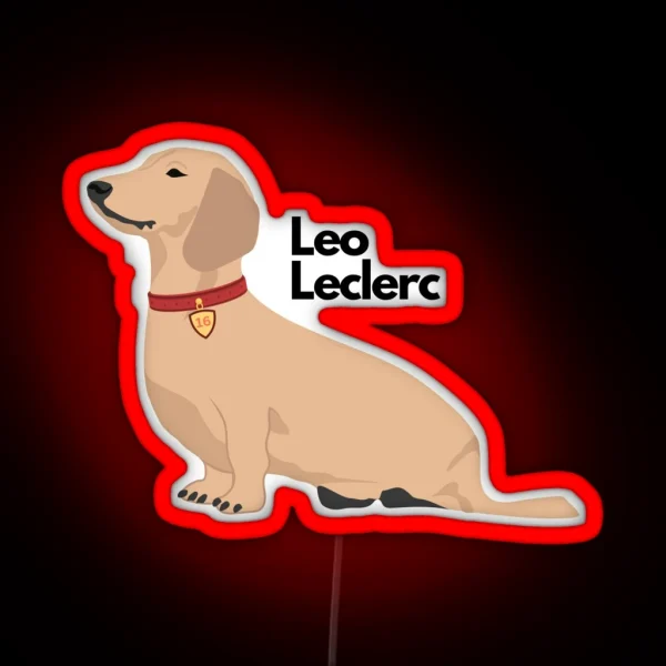 Leo Leclerc Led RGB Neon Sign