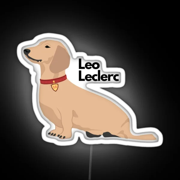 Leo Leclerc Led RGB Neon Sign