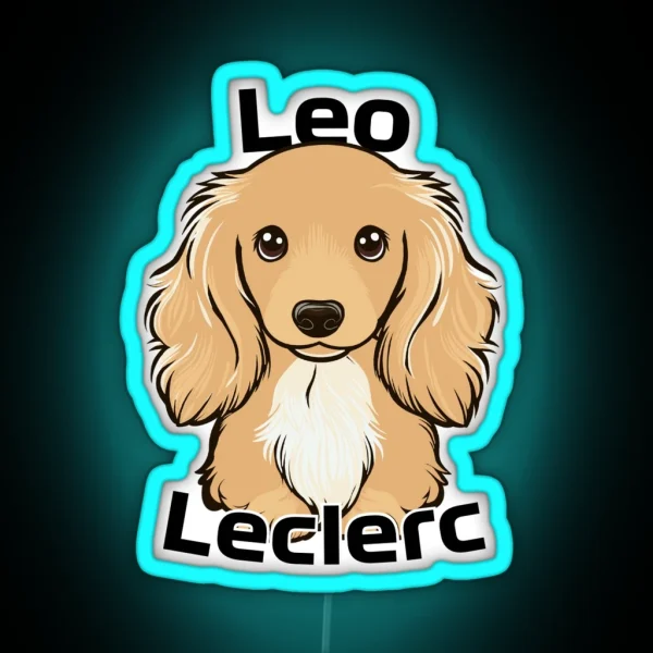 Leo Leclerc RGB Neon Sign