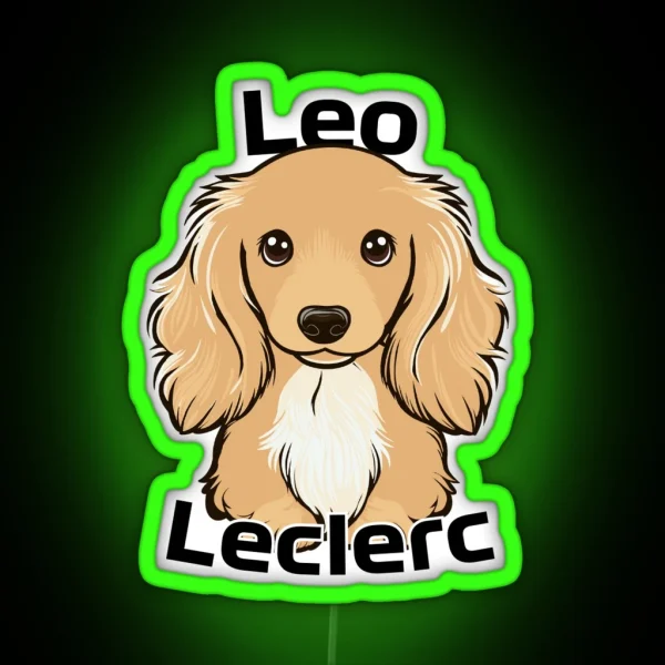 Leo Leclerc RGB Neon Sign