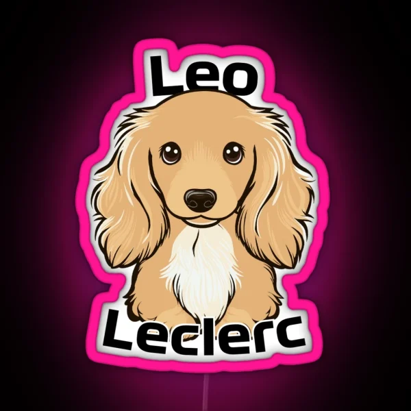 Leo Leclerc RGB Neon Sign