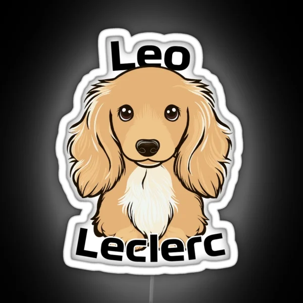 Leo Leclerc RGB Neon Sign
