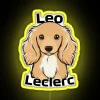 RGB Neon Sign Featuring Leo Leclerc in Yellow