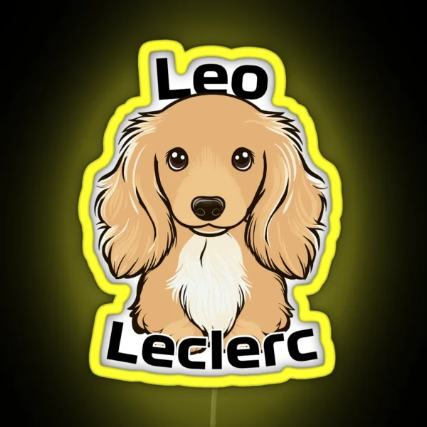Leo Leclerc RGB Neon Sign