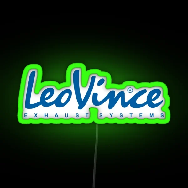 Leo Vince Design RGB Neon Sign