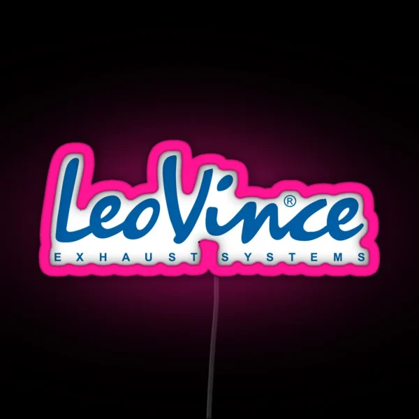 Leo Vince Design RGB Neon Sign