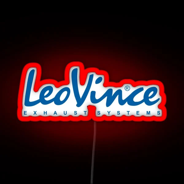 Leo Vince Design RGB Neon Sign