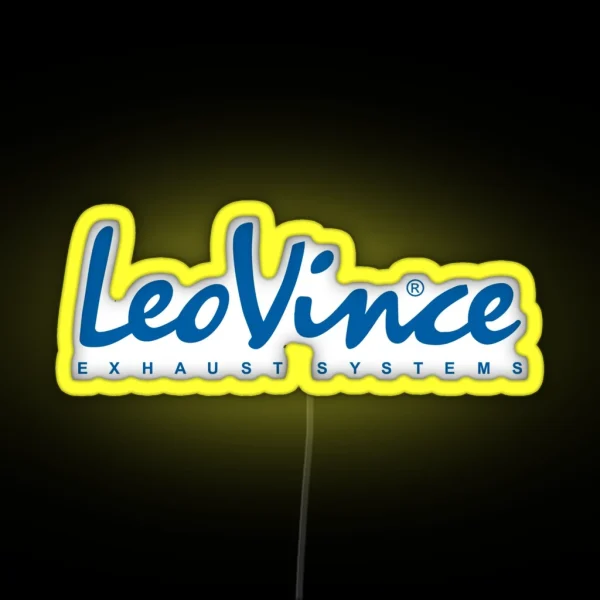 Leo Vince Design RGB Neon Sign